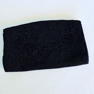 John Wind Imports Vintage Beaded Purse Clutch Bag by Debbie